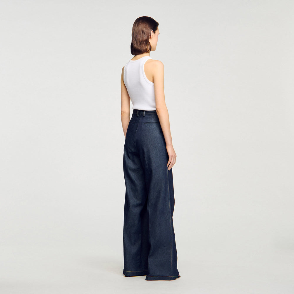 Sandro Women Denim suit trousers