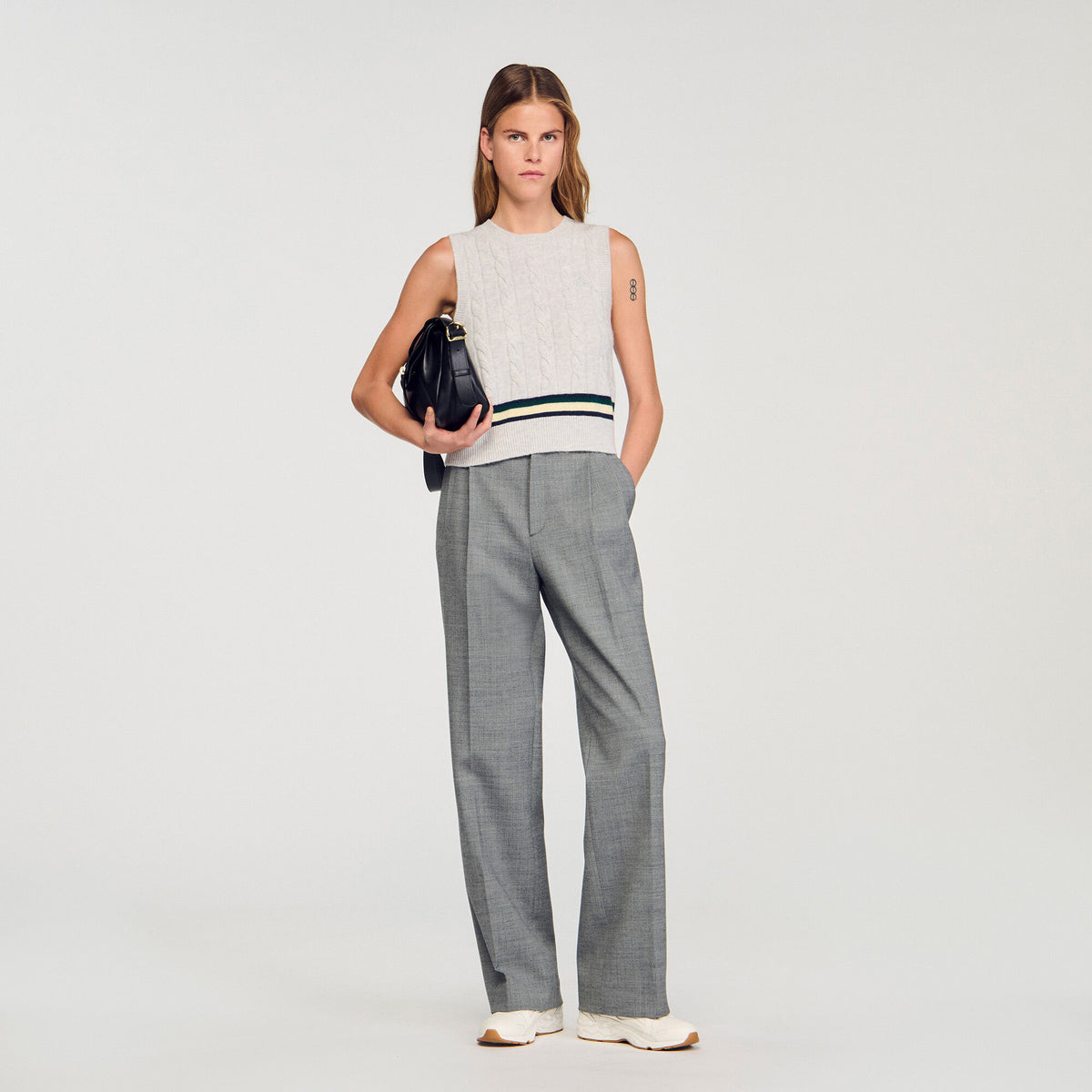 Sandro Women Straight-leg trousers