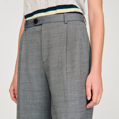 Sandro Women Straight-leg trousers