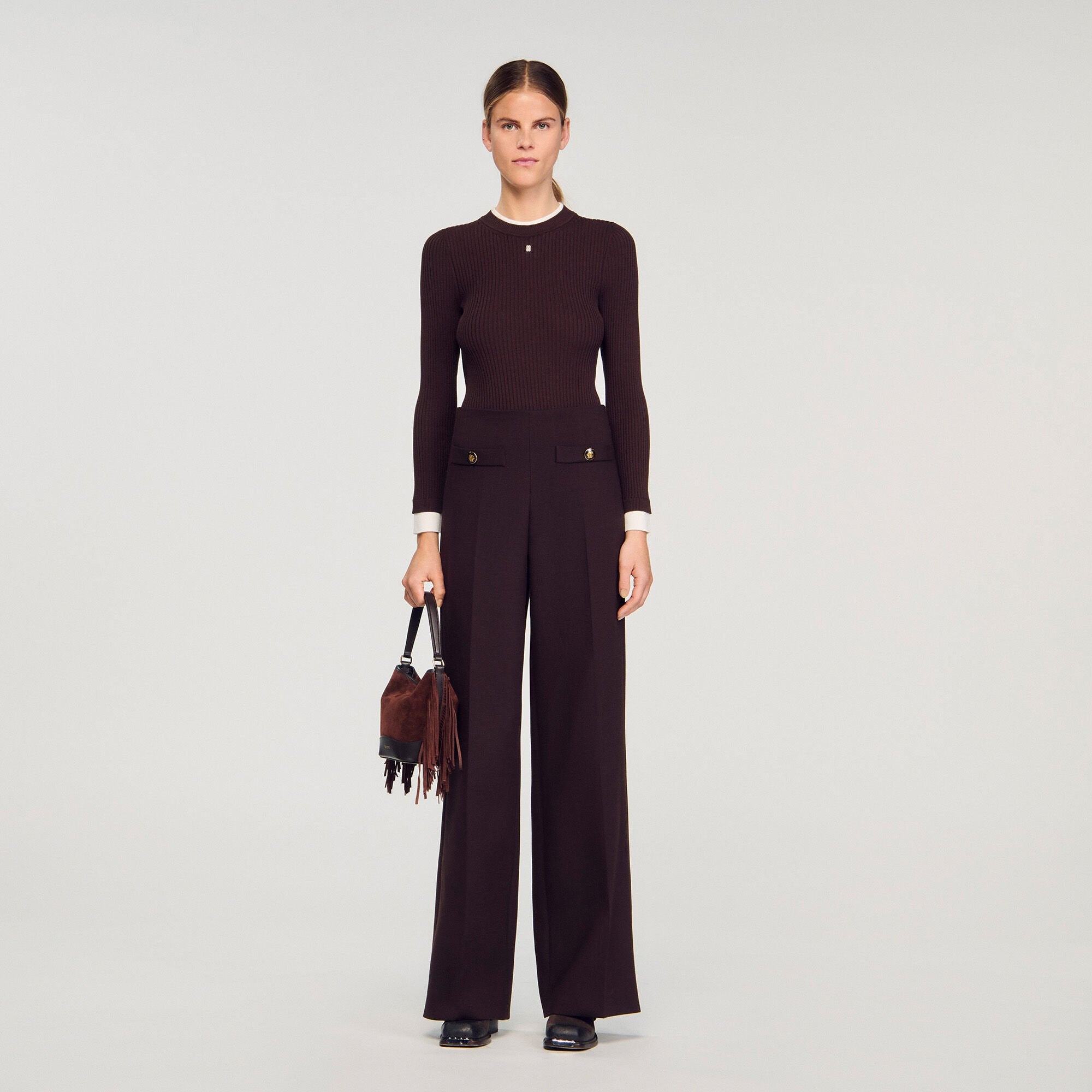 Sandro Women Flared trousers