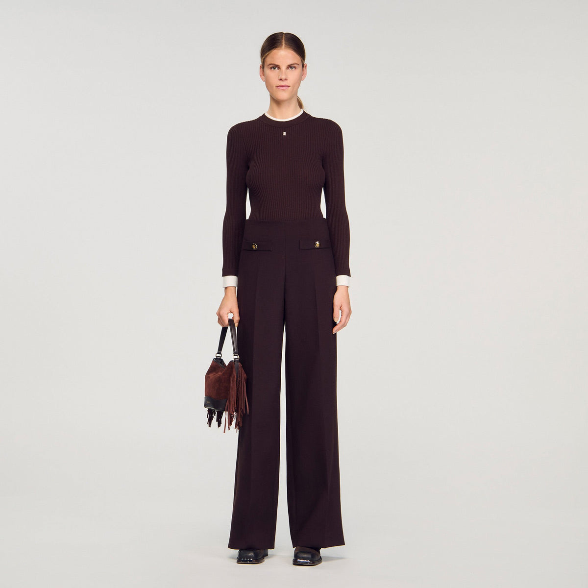 Sandro Women Flared trousers