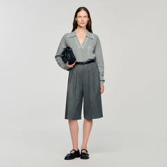 Sandro Women Open polo-collar neck sweater
