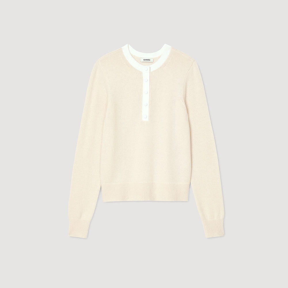 Sandro Women Wool and cashmere sweater