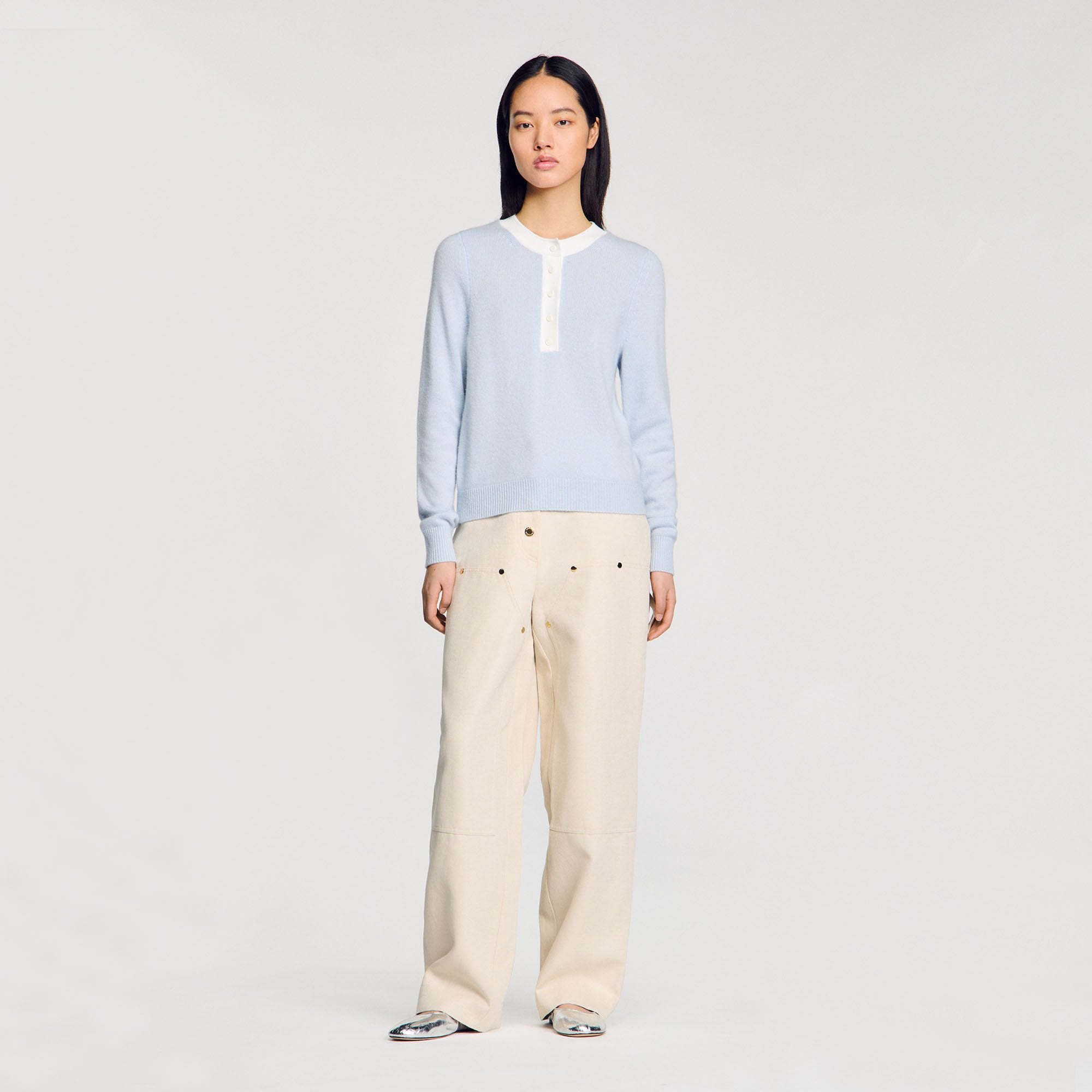 Sandro Women Wool and cashmere sweater