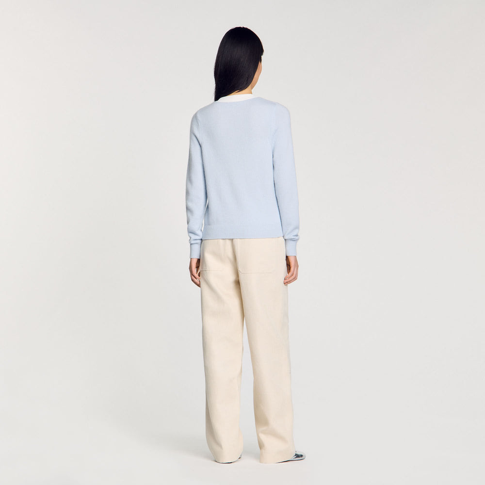 Sandro Women Wool and cashmere sweater