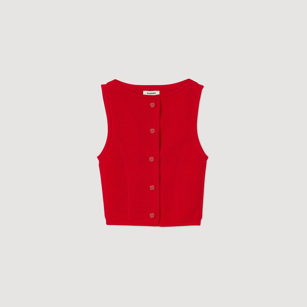 Sandro Women Sleeveless sweater