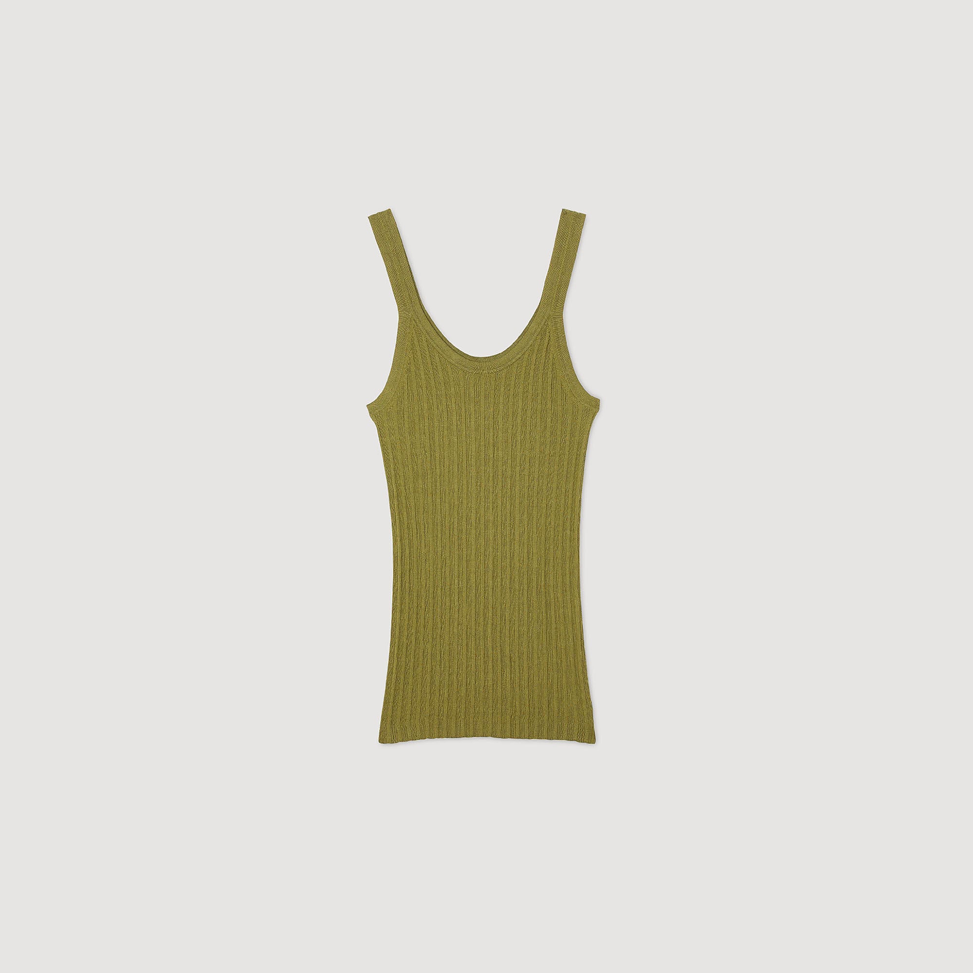 Sandro Women Ribbed vest top