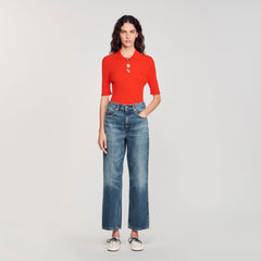 Sandro Women Polo-neck sweater