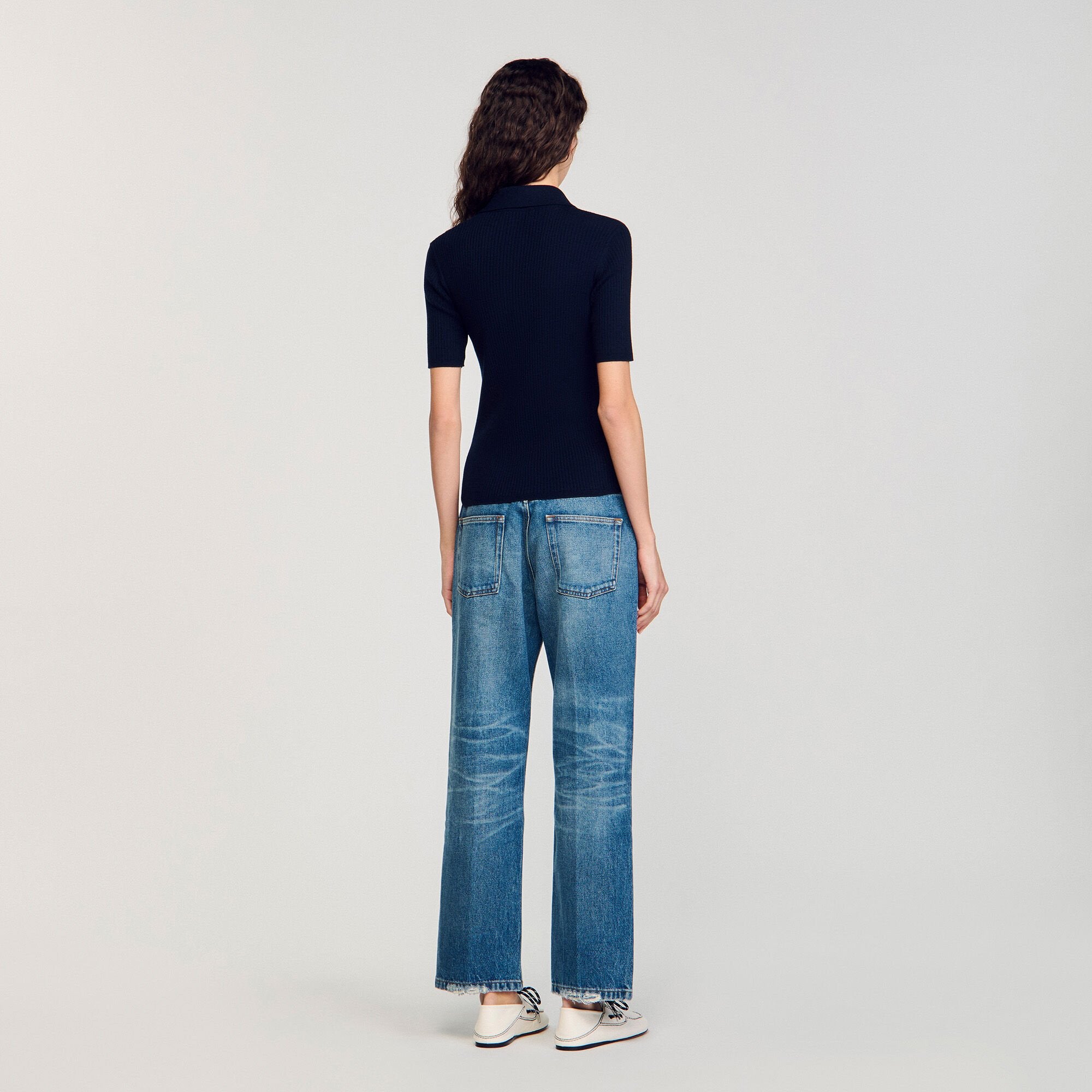 Sandro Women Polo-neck sweater