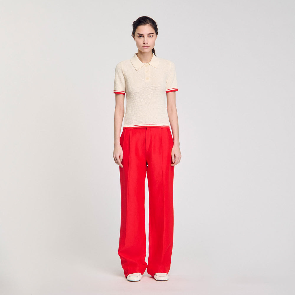 Sandro Women Polo-neck sweater