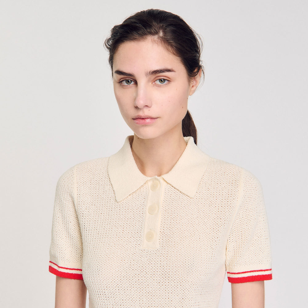 Sandro Women Polo-neck sweater