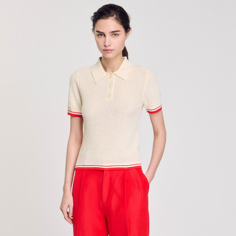 Sandro Women Polo-neck sweater