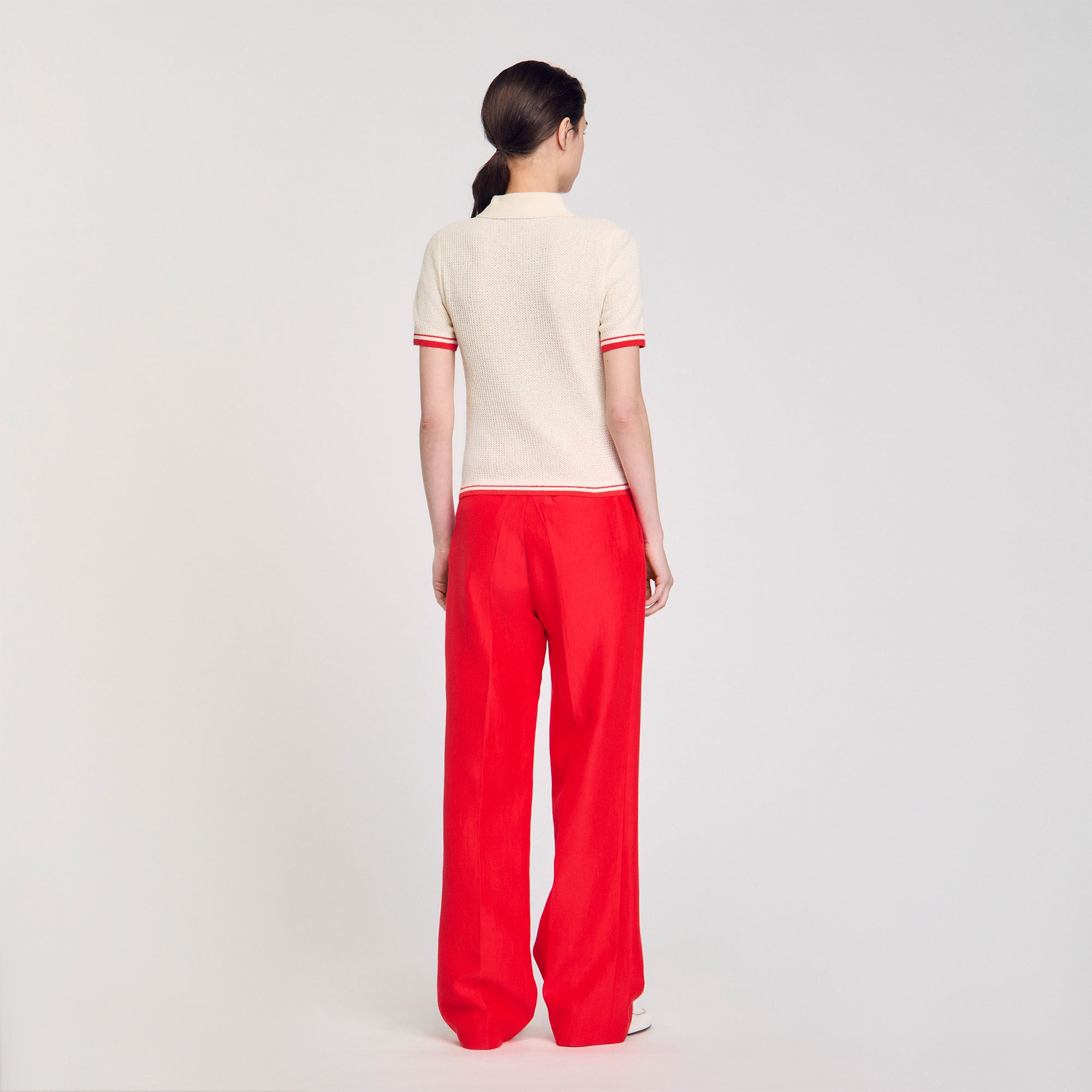 Sandro Women Polo-neck sweater
