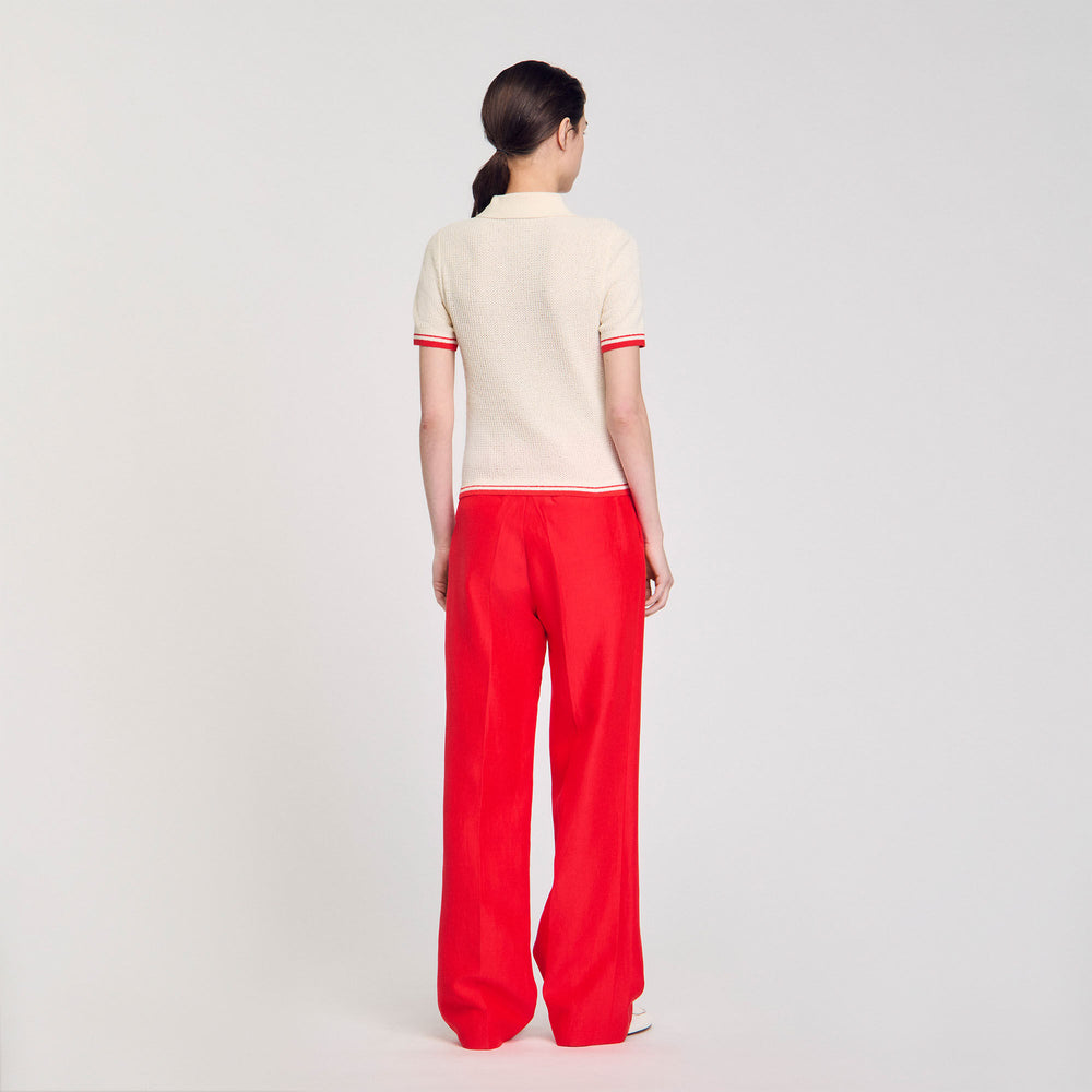 Sandro Women Polo-neck sweater