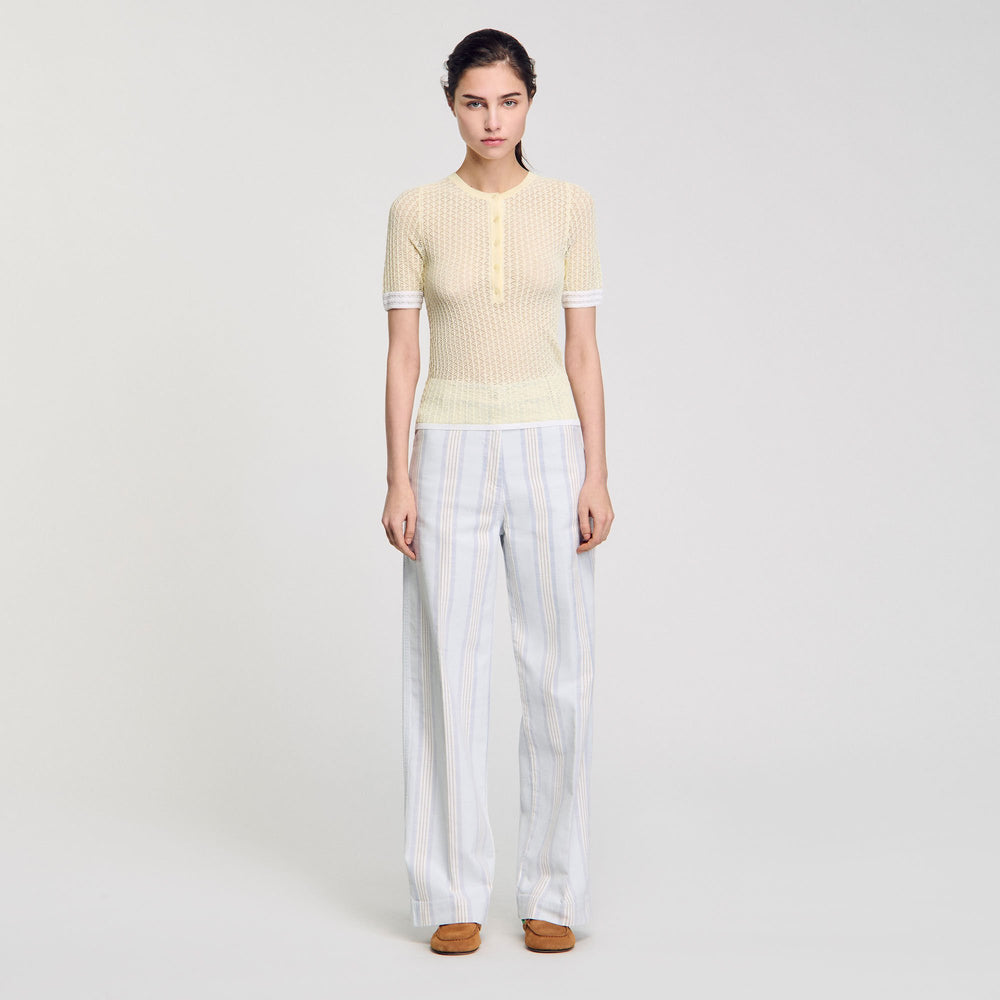Sandro Women Short-sleeved sweater