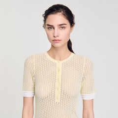 Sandro Women Short-sleeved sweater