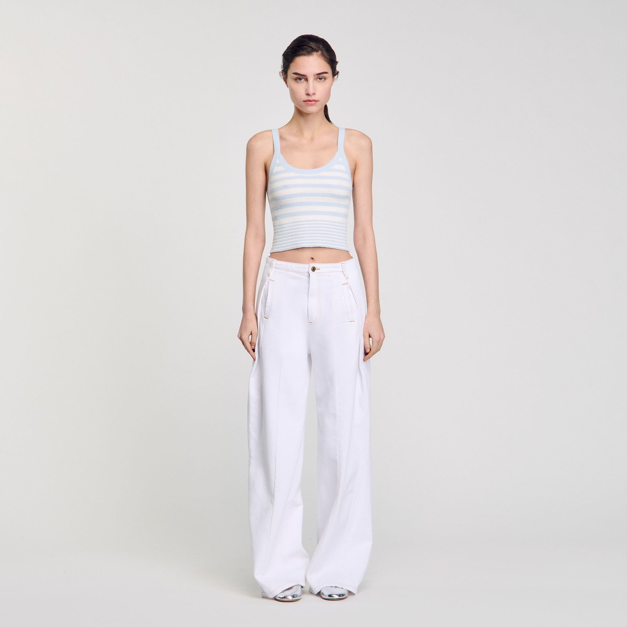 Sandro Women Knit vest top