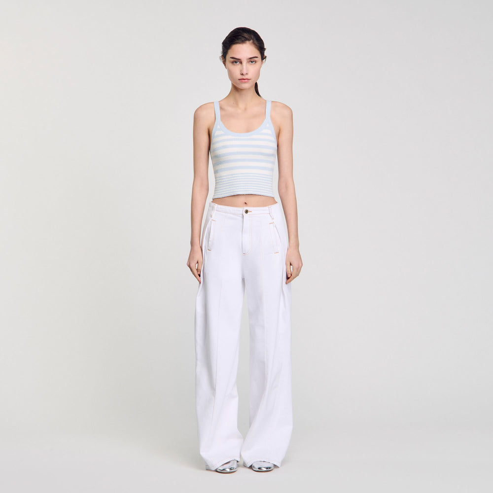Sandro Women Knit vest top