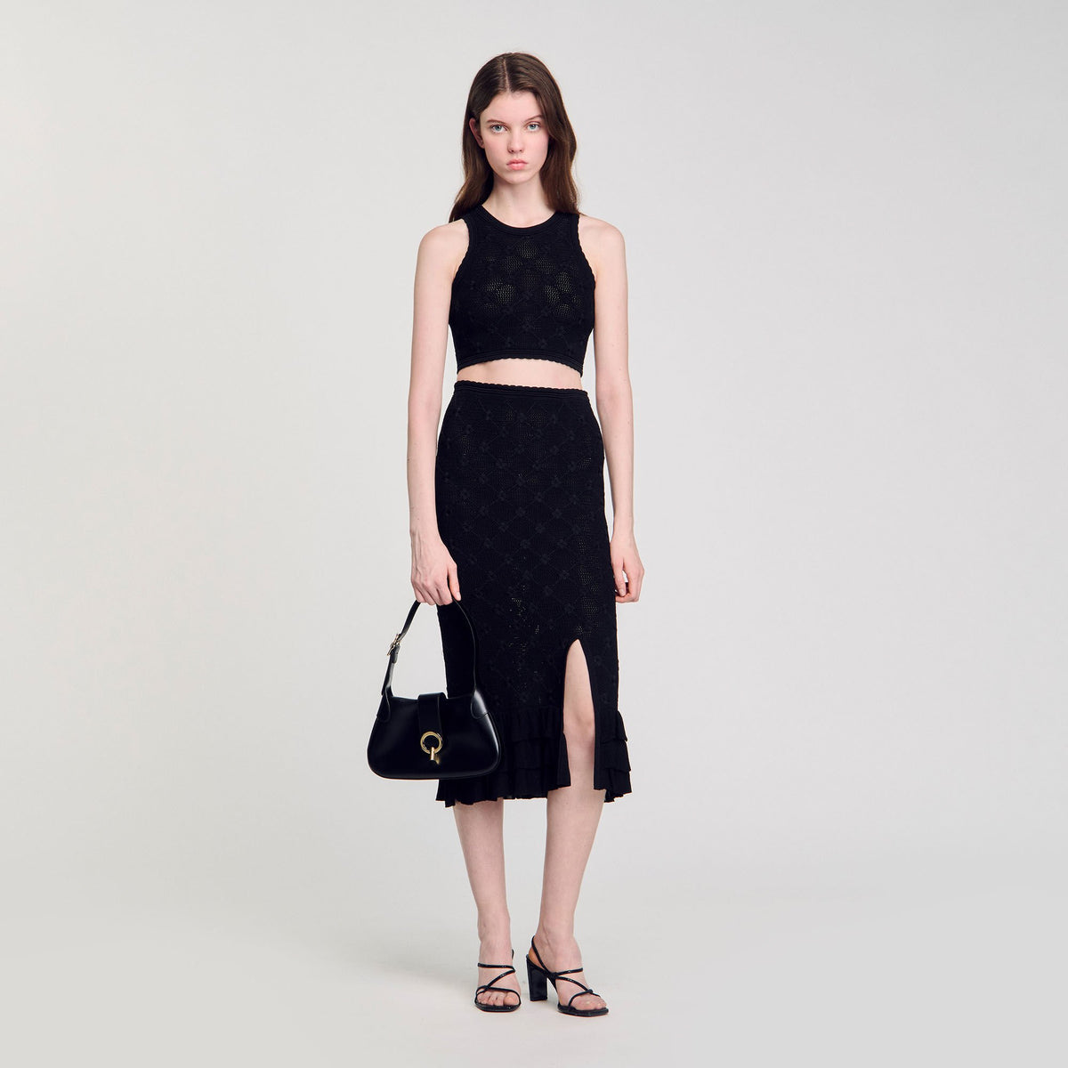 Sandro Women Decorative knit top