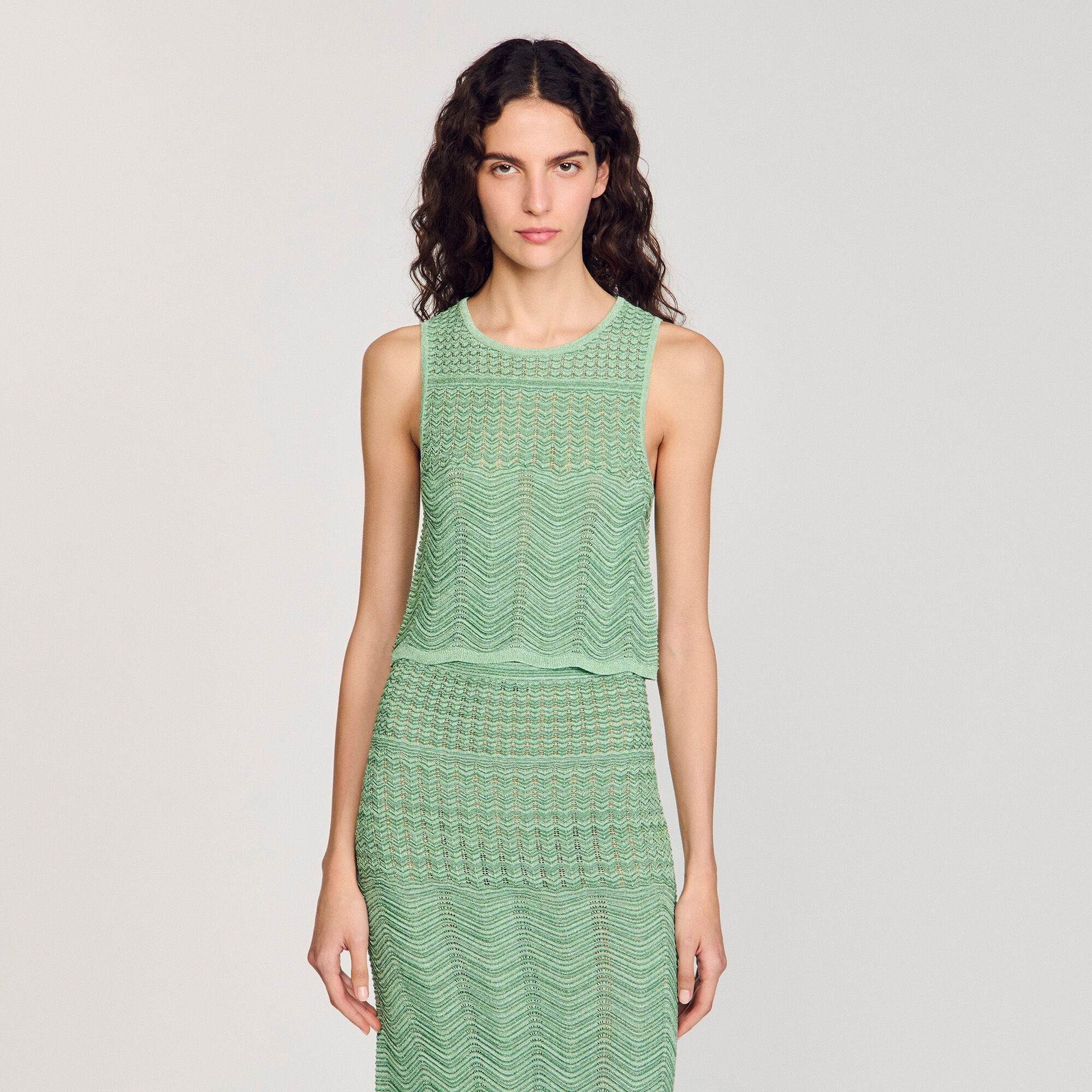 Sandro Women Decorative knit top