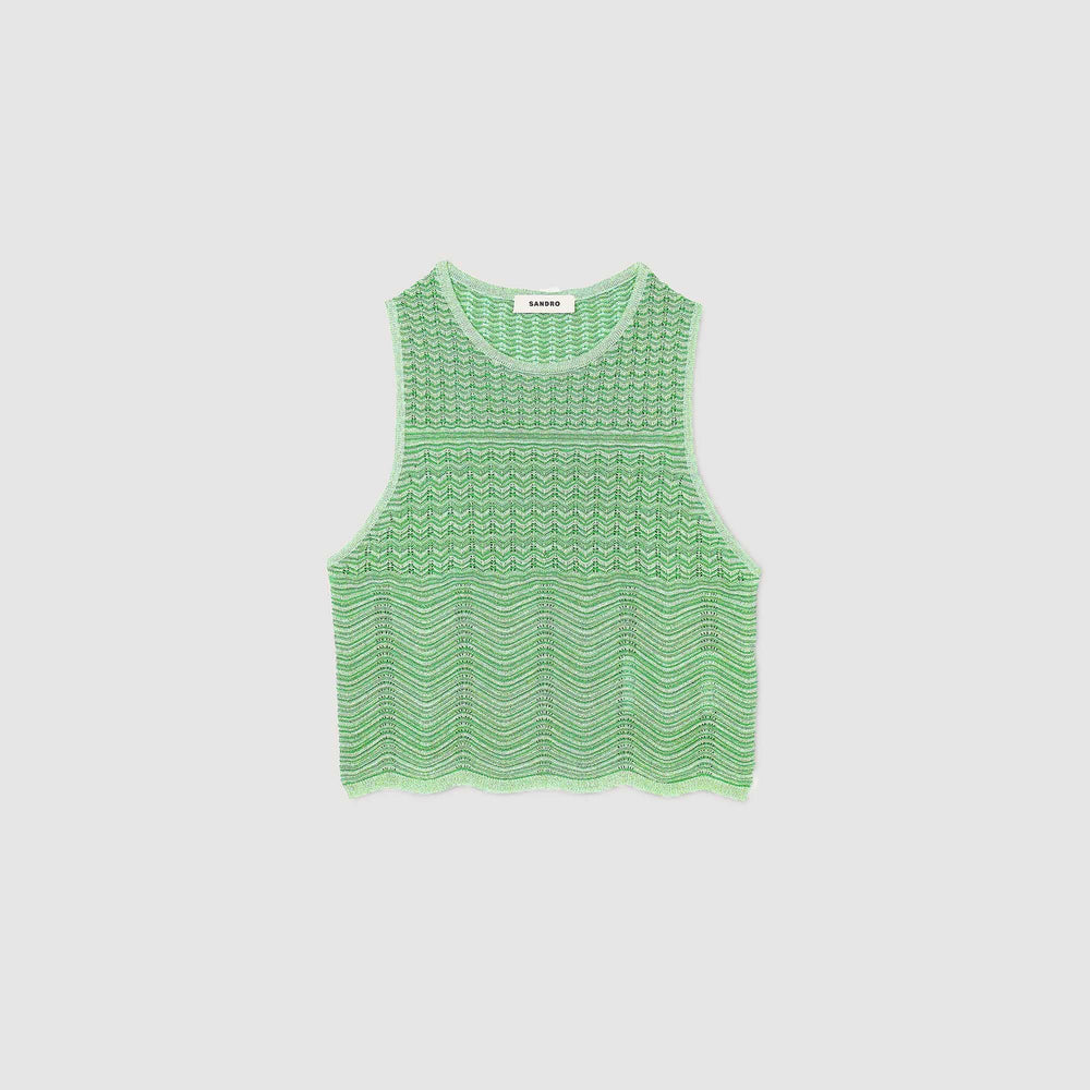 Sandro Women Decorative knit top