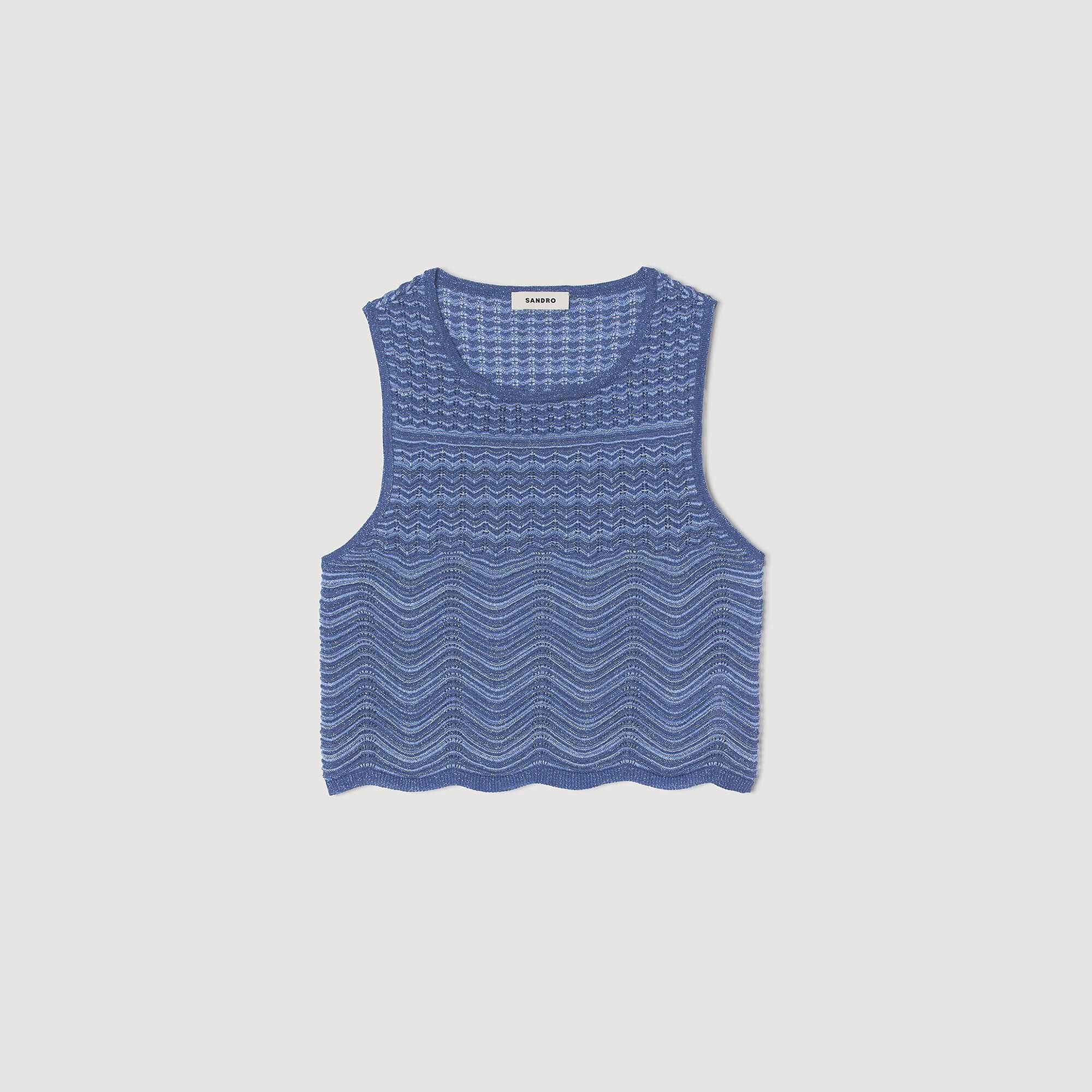 Sandro Women Glitter knit sweater
