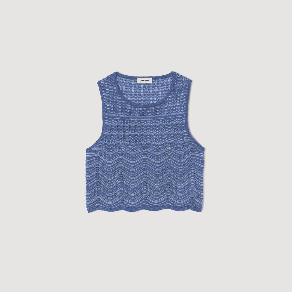 Sandro Women Glitter knit sweater