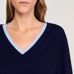 Sandro Women Wool and cashmere sweater