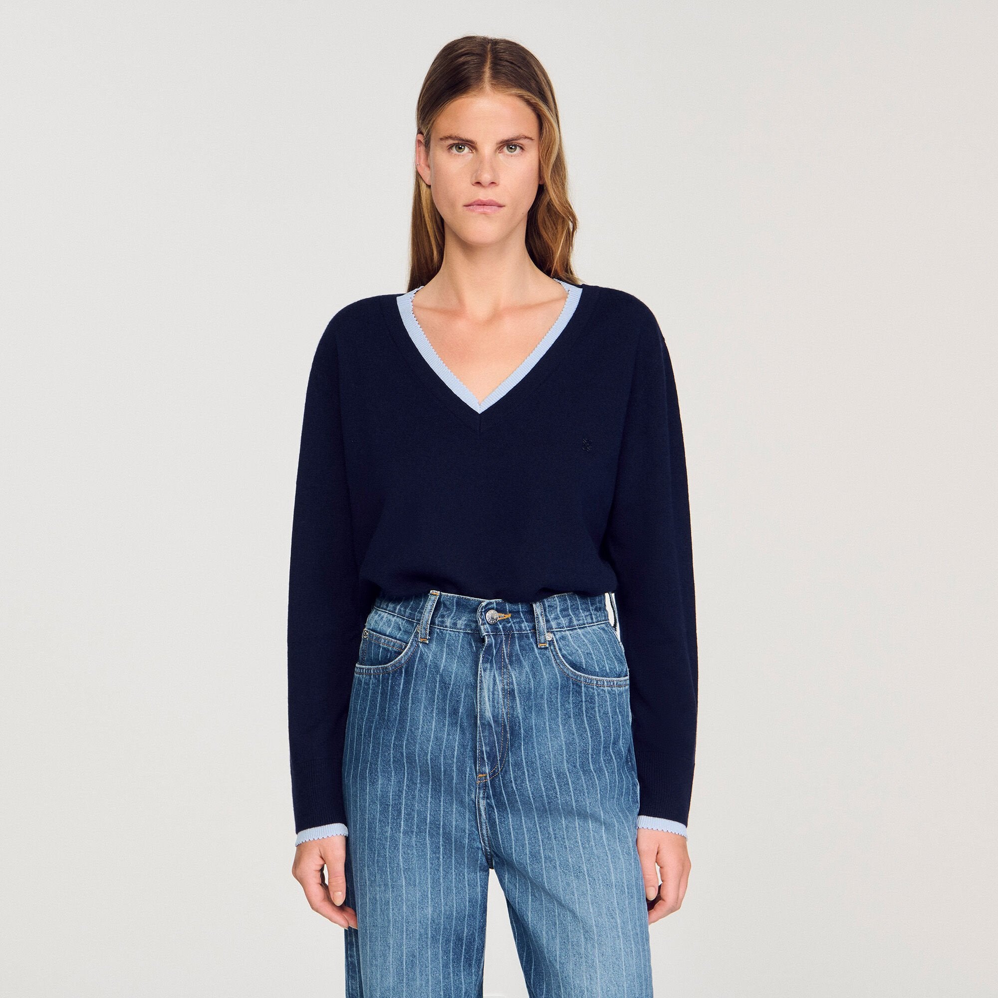 Sandro Women Wool and cashmere sweater