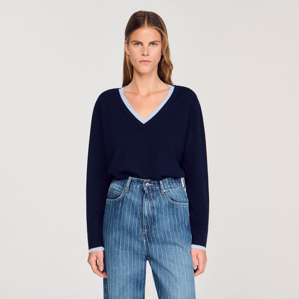 Sandro Women Wool and cashmere sweater