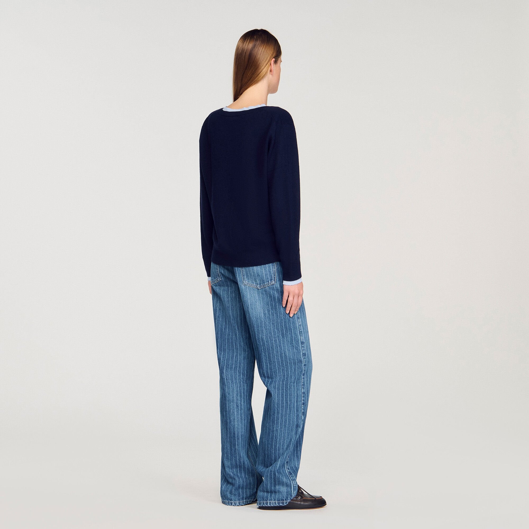 Sandro Women Wool and cashmere sweater