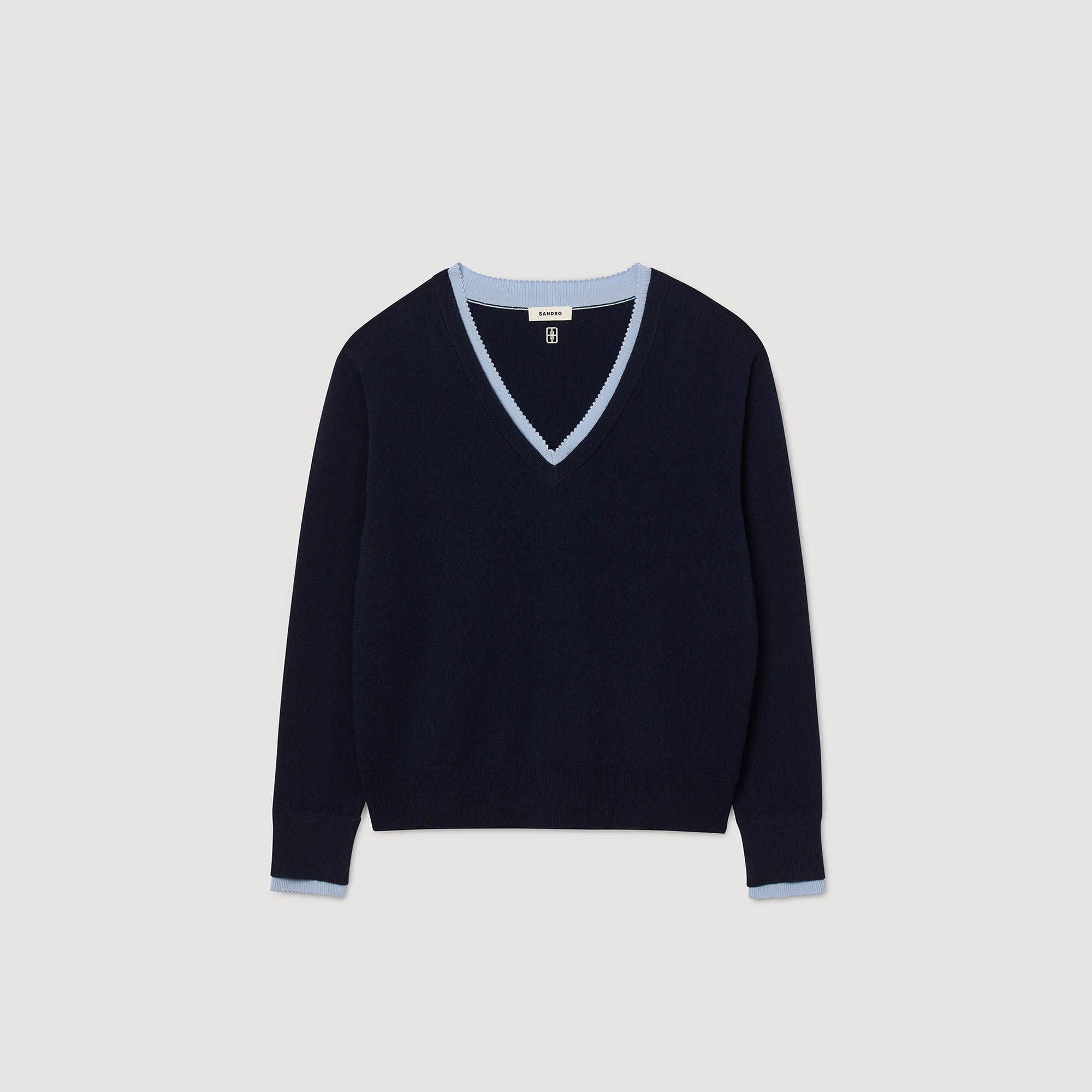 Sandro Women Wool and cashmere sweater
