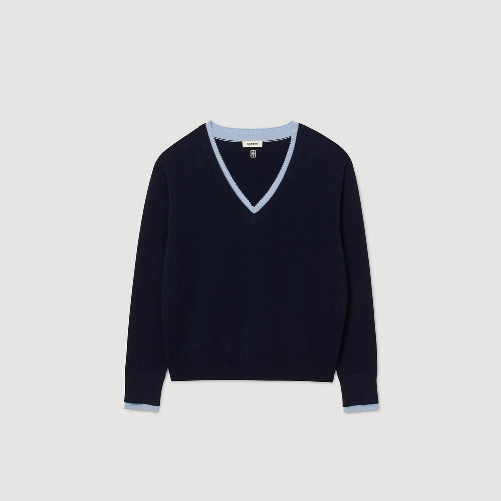 Sandro Women Wool and cashmere sweater
