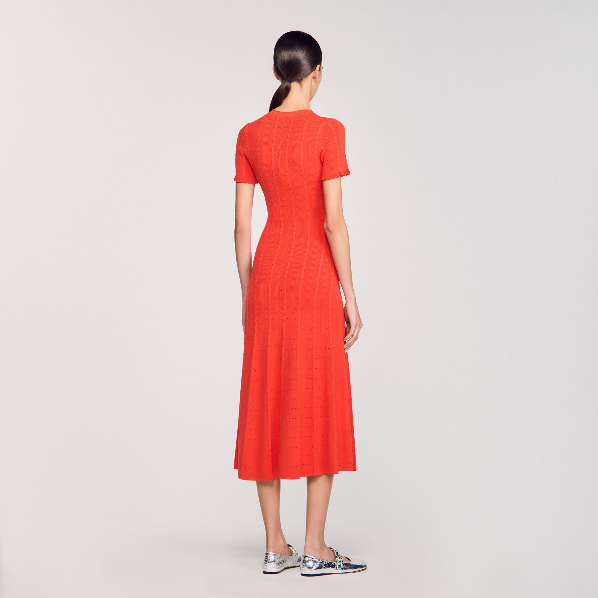 Sandro Women Knit maxi dress