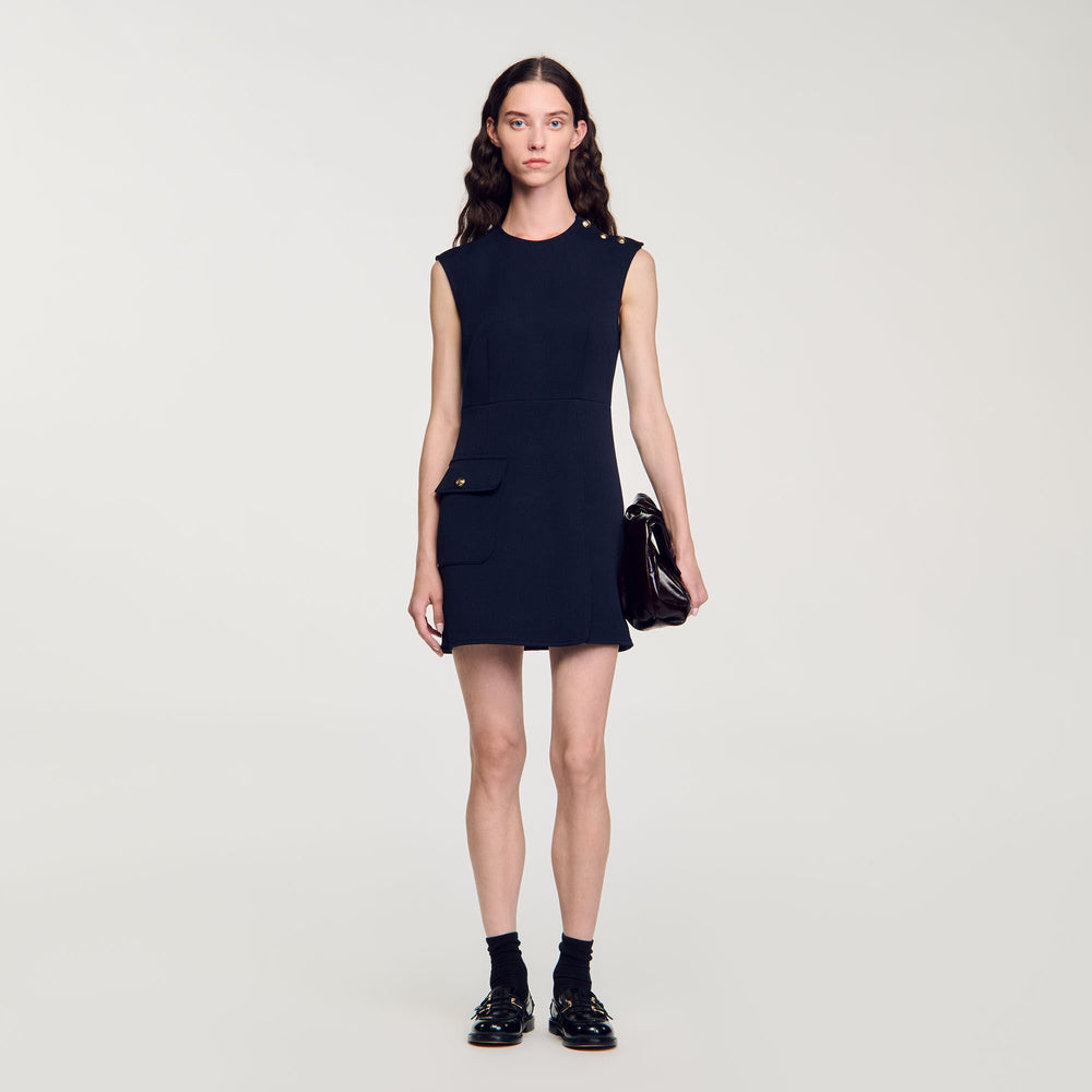 Sandro Women Mini dress with buttons