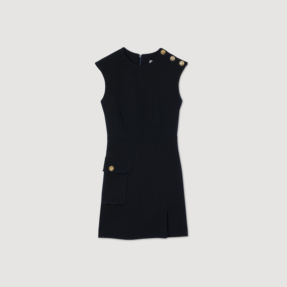 Sandro Women Mini dress with buttons