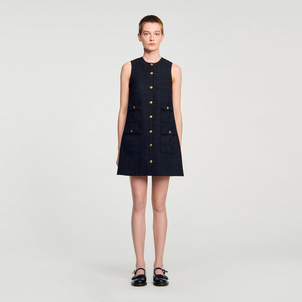Sandro Women Mini tweed dress