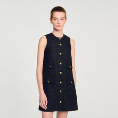 Sandro Women Mini tweed dress