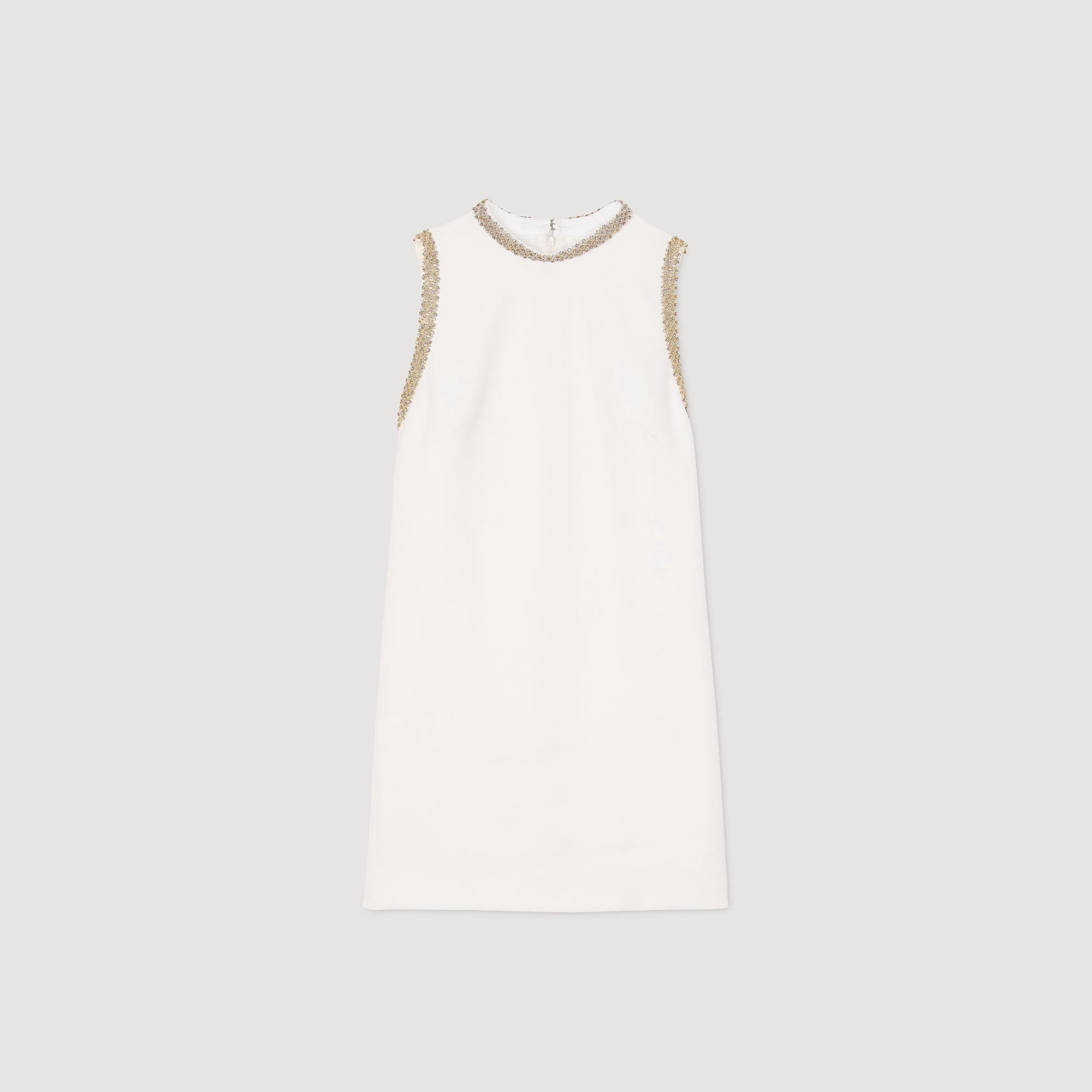 Sandro Women mini dress with rhinestone details