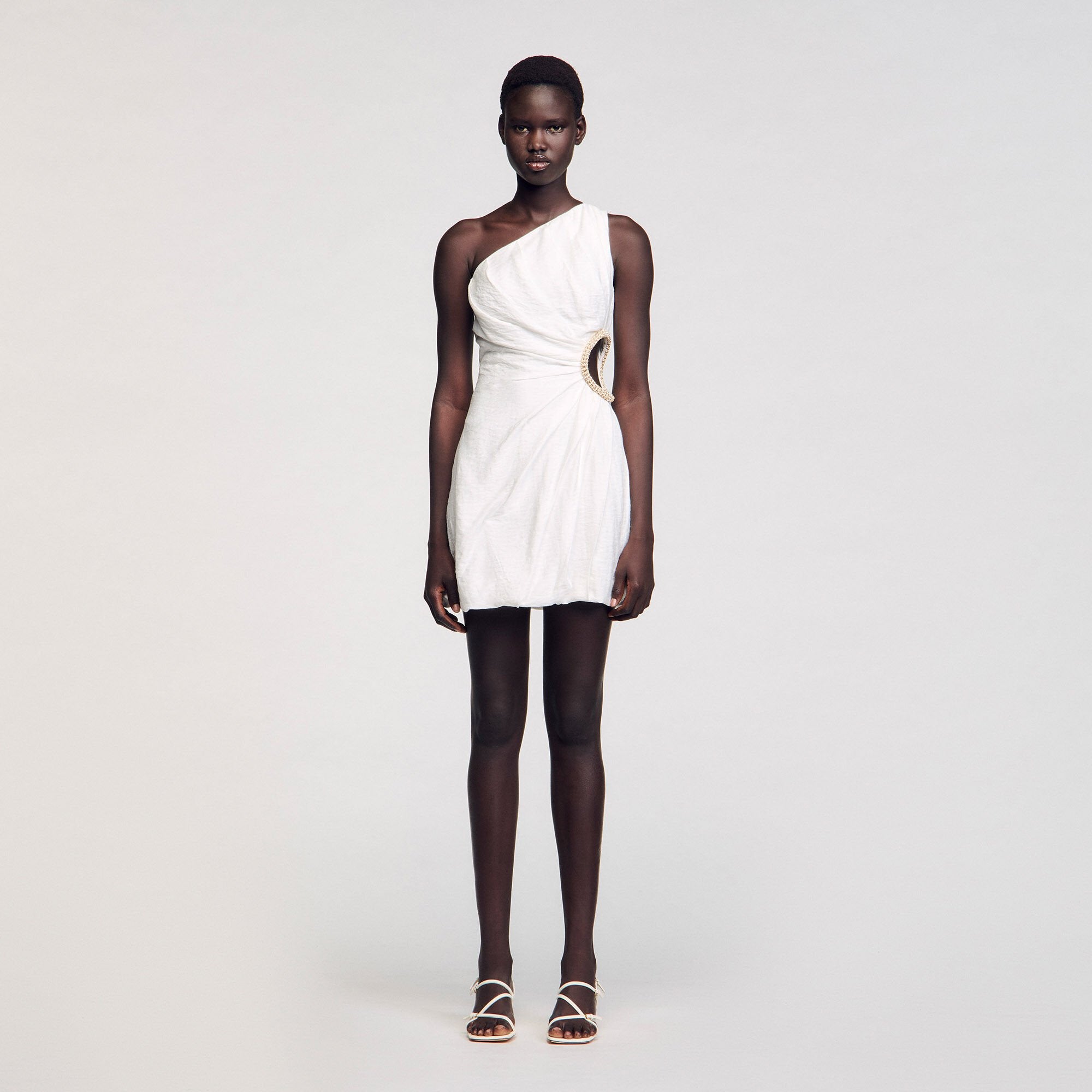 Sandro Women Mini asymmetrical dress