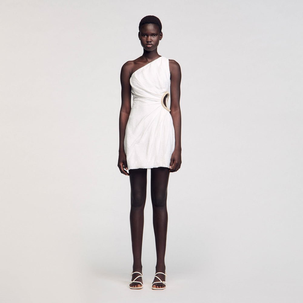 Sandro Women Mini asymmetrical dress