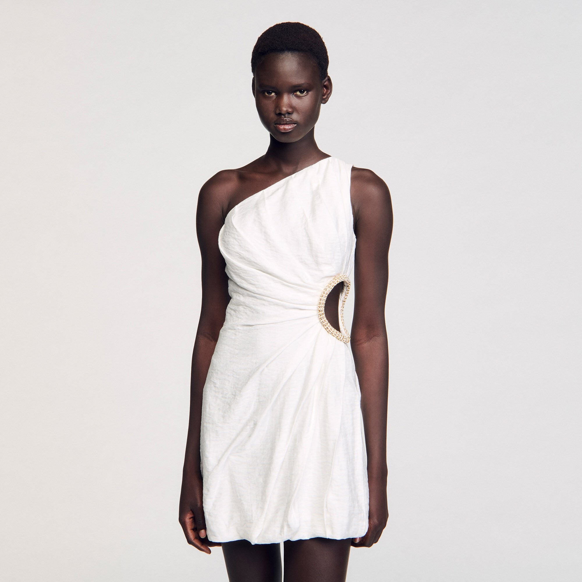 Sandro Women Mini asymmetrical dress