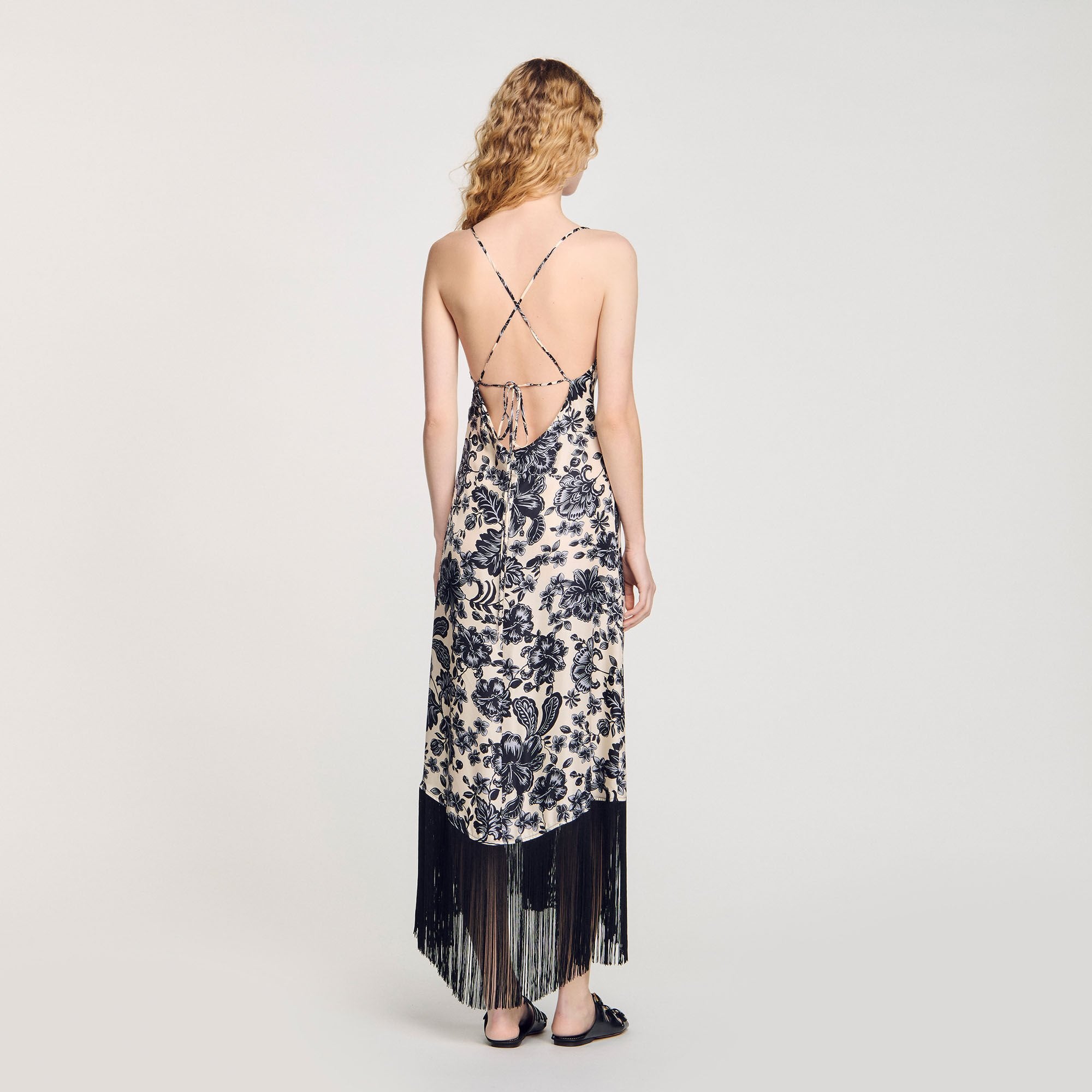 Sandro Women Floral print maxi dress