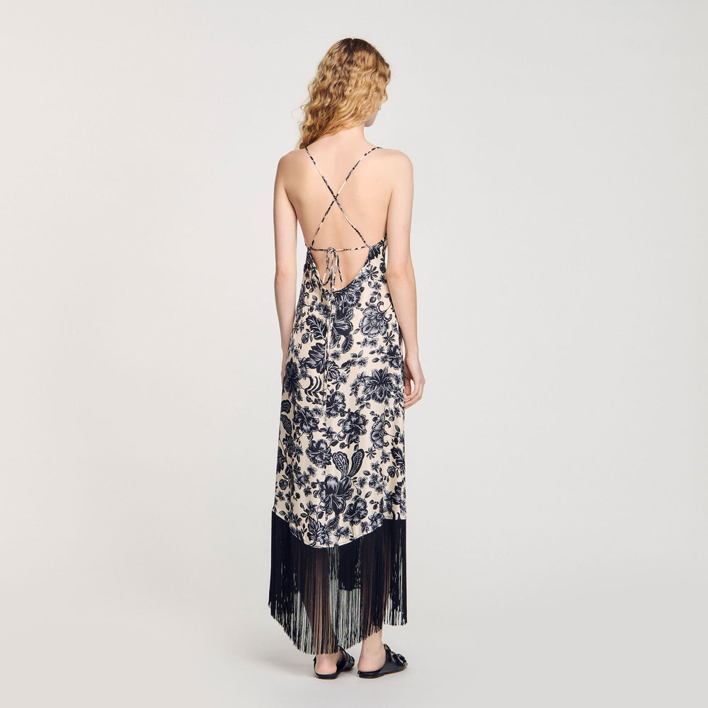 Sandro Women Floral print maxi dress