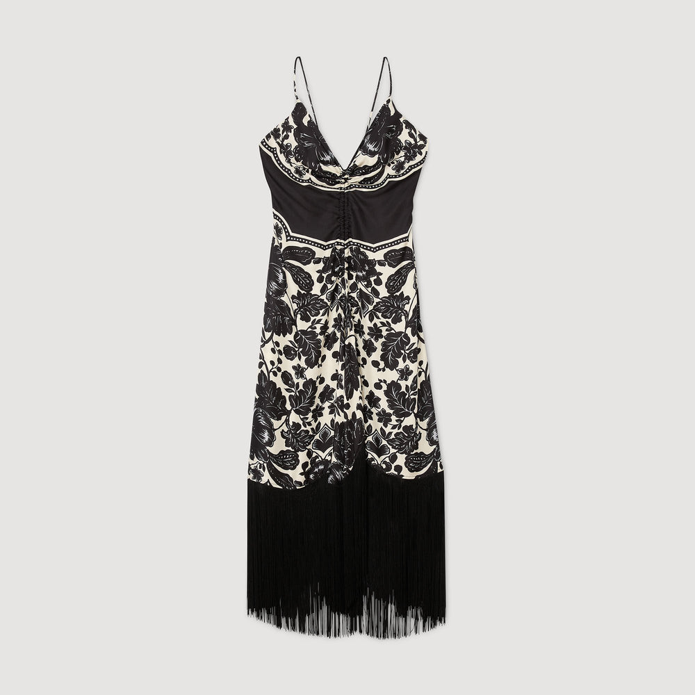 Sandro Women Floral print maxi dress