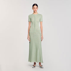 Sandro Women Knit maxi dress