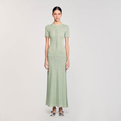 Sandro Women Knit maxi dress