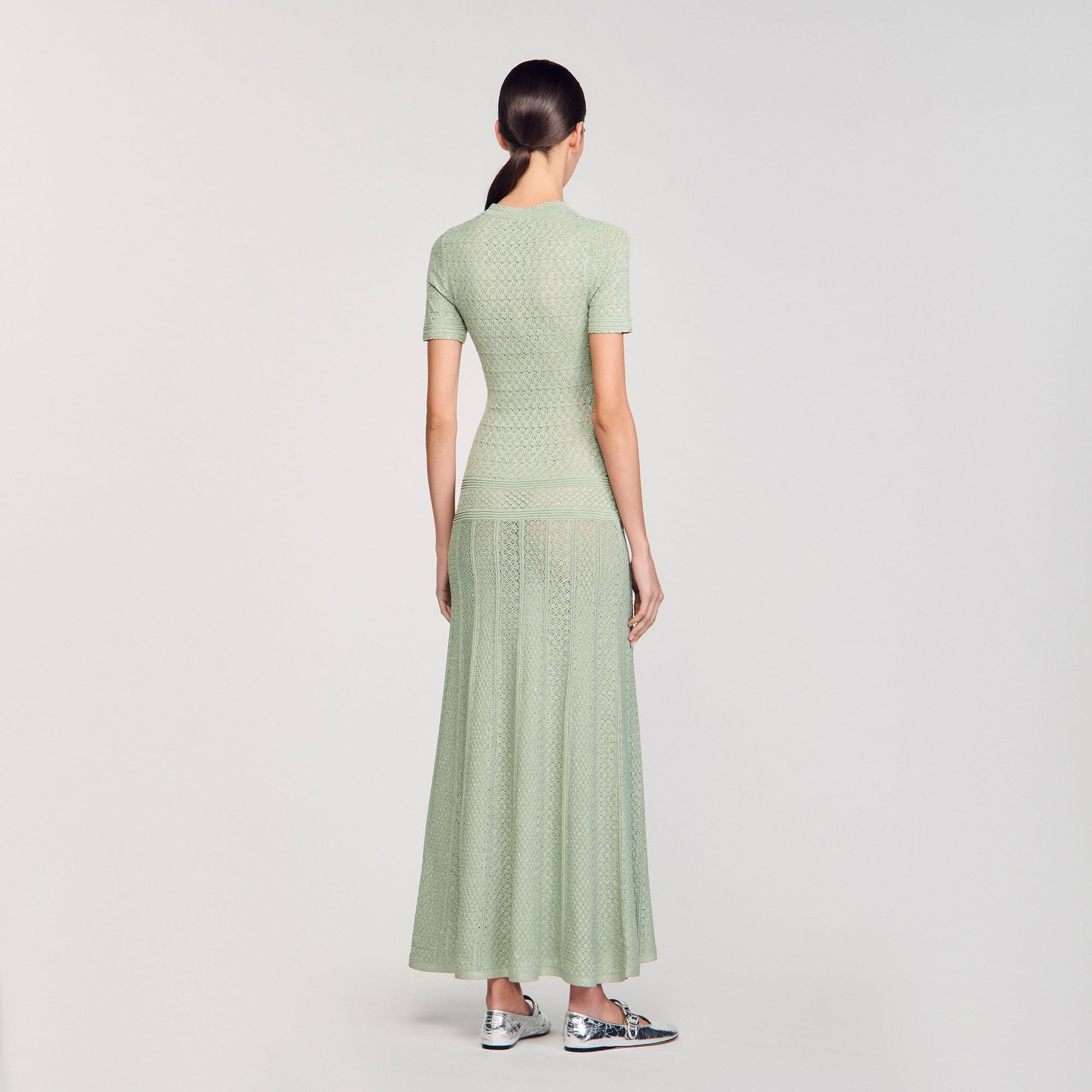 Sandro Women Knit maxi dress