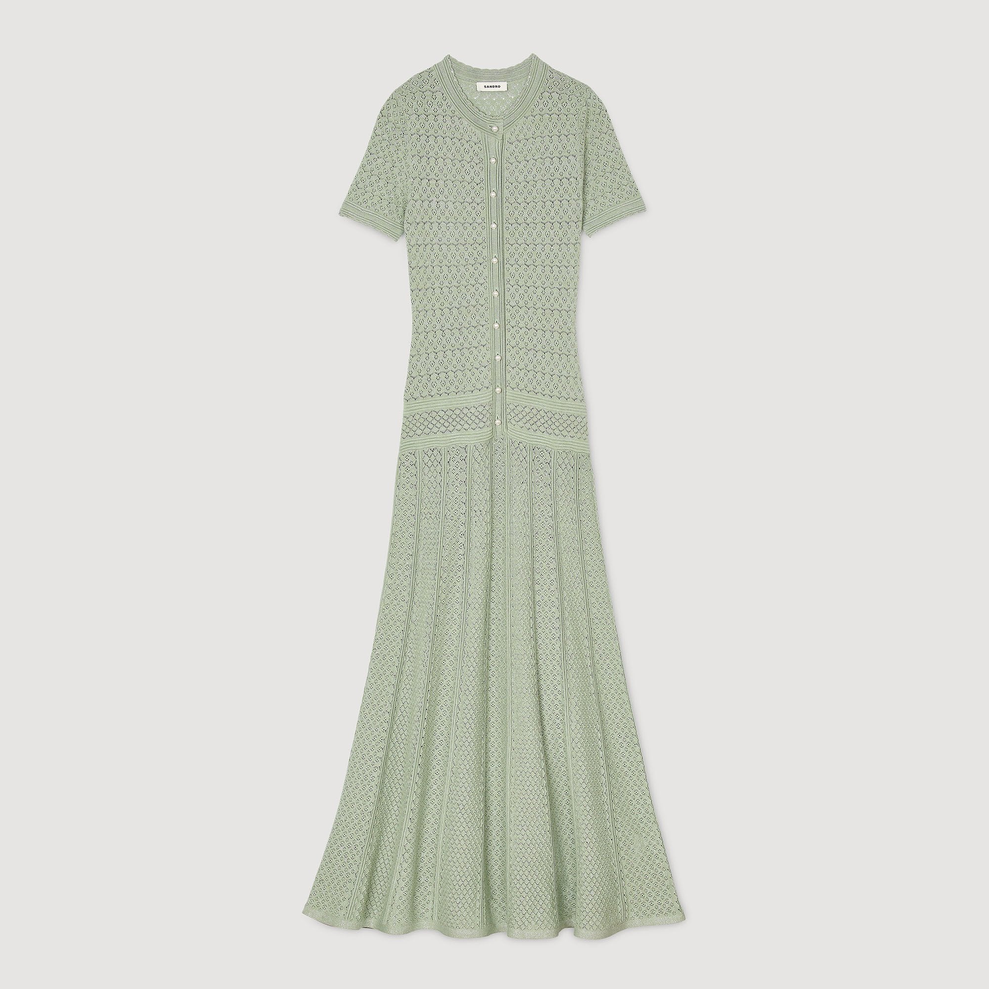 Sandro Women Knit maxi dress