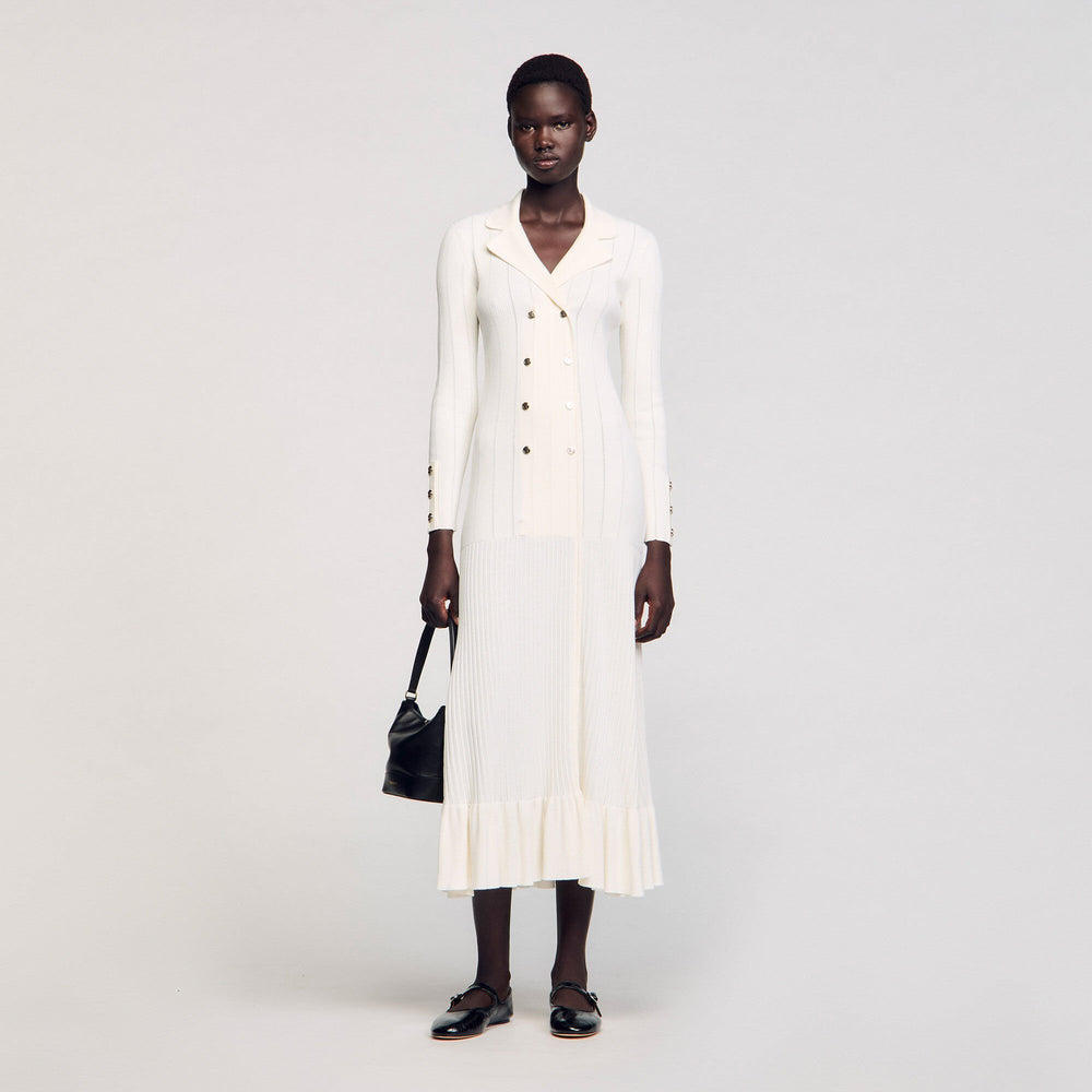 Sandro Women Knit maxi dress